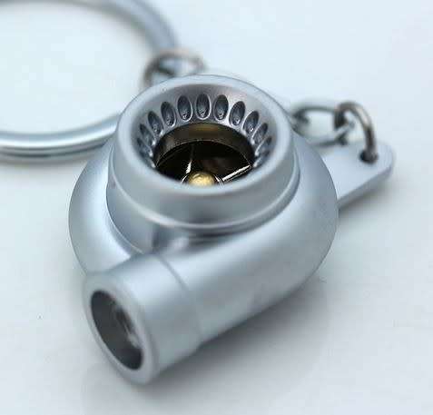 Metal Turbo Keychain