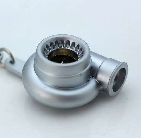 Metal Turbo Keychain