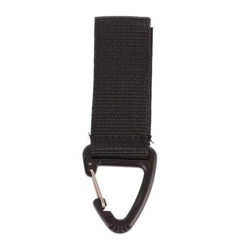Black Tactical Triangle Carabiner Outdoor Tools Nylon Key Hook Webbing Buckle Hanging Syste
