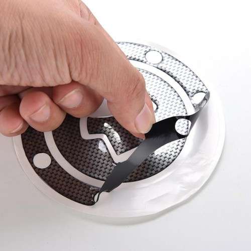 Sale - Carbon Fiber Motorcycle Fuel Cap Protector
