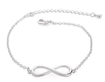 "Silver" Infinity bracelet