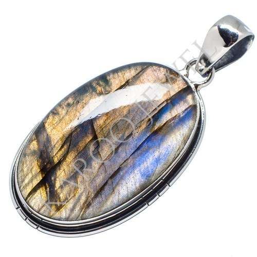 KJ COLLECTION - Natural LABRADORITE in Sterling Silver