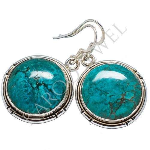 KJ COLLECTION - Natural TIBETAN TURQUOISE in Sterling Silver
