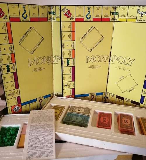 Vintage Monopoly sets (2)