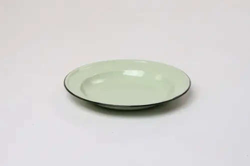 6 Piece Enamelware 22 cm Soup/Curry/Stew Plate Set: South African Traditional Crockery