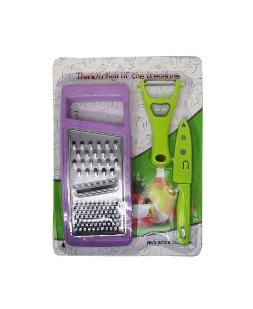 3 Piece Cutting and Peeling Kitchen Set