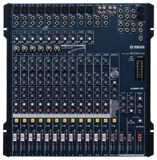 YAMAHA Mixing Desk MG166CX-USB (PRICED 2 GO)