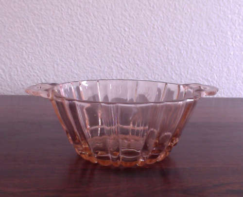 Pink Glass Bowl