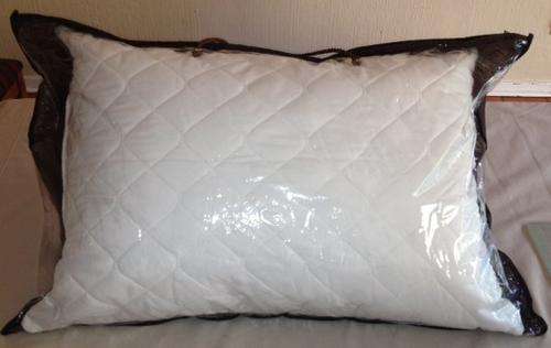 FULL BUCKWHEAT HULL(2,4Kg) HEALTH PILLOW - SPECIAL !  WITH QUILTED PILLOW PROTECTOR - IN CARRY CASE