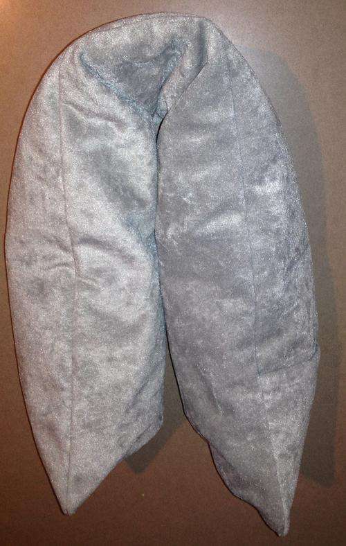 BUCKWHEAT HULL - HEALTH - NECK WRAP CUSHION - EXTRA LENGTH  FOR NECK & CHIN SUPPORT