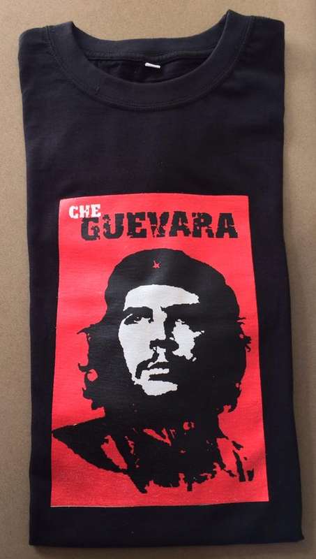 1 x T SHIRT "CHE GUAVERA" PRINT - 160 GSM - 100% COTTON - GREAT DEAL !