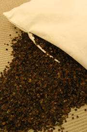 2.5 Kg LOOSE BUCKWHEAT HULL FILLING ONLY (NOT PILLOW) - 1 LOT