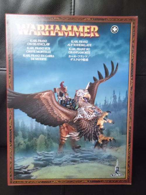 Warhammer/Gamesworkshop Karl Franz on Deathclaw