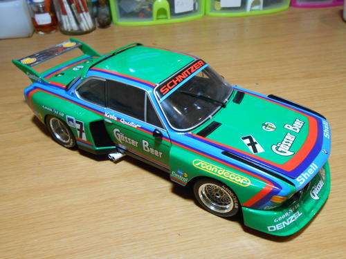 Rare 1/18 Minichamps BMW 3.5 CSL "Gosser Beer"
