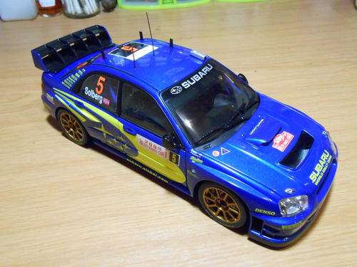 1/18 AutoArt 2005 Solberg Monte Carlo Subaru STI
