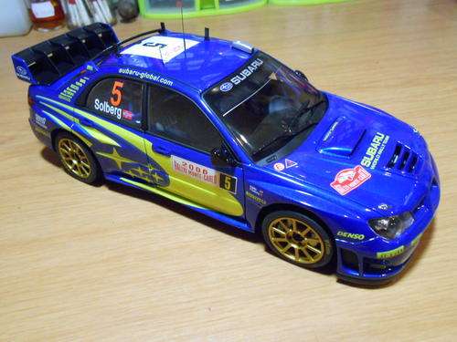 1/18 AutoArt 2006 Solberg Monte Carlo Subaru STI