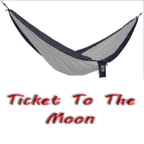 ORIGINAL Ticket To The Moon Parachute Hammock***FREE DELIVERY VALENTINE SPECIAL