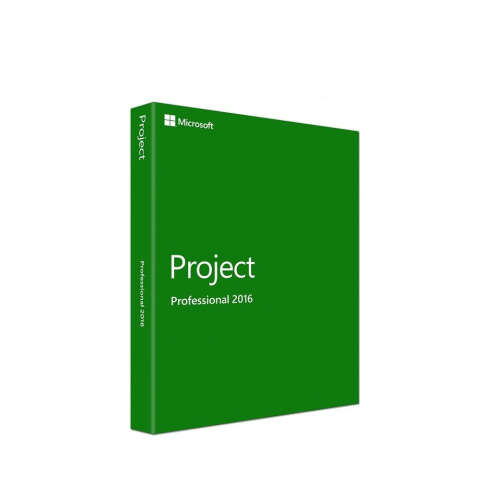 Microsoft Project Professional 2016 - Media less [Retail Product]