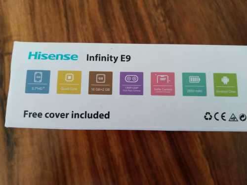 *BRAND NEW* Hisense Infinity E9 SmartPhone (16GB, Dual Camera, Quad Core)
