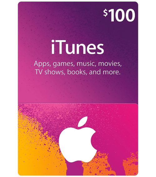 $100 Apple iTunes Gift Card (US) - INSTANT EMAIL DELIVERY