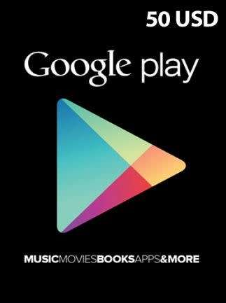 $50 Google Play Gift Card (USA) - INSTANT EMAIL DELIVERY