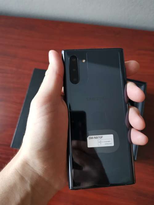 Samsung Galaxy Note 10 Dual-Sim (256GB, Aura Black) 24 Hour Delivery