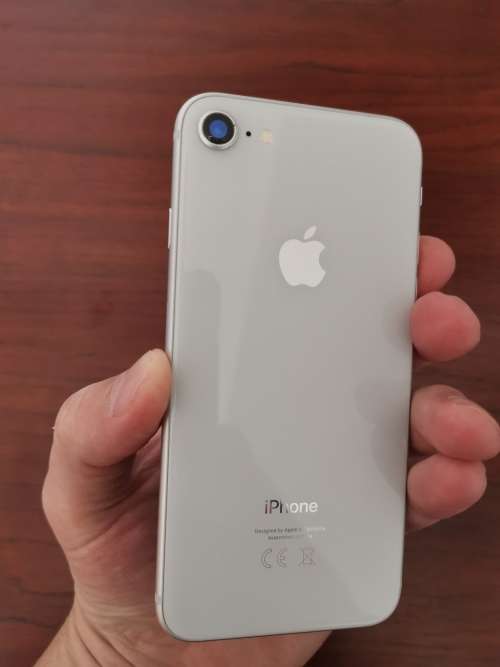 Apple iPhone 8 (64GB, Silver) + 24 Hour Delivery
