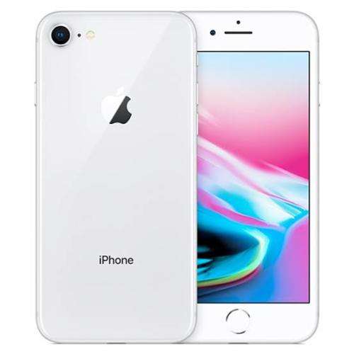 Apple iPhone 8 (64GB, Silver) + 24 Hour Delivery
