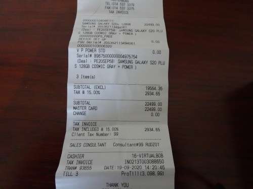 BRAND NEW | SAMSUNG GALAXY S20+ PLUS | 128GB | DUAL-SIM | GRAY + 24 HOUR DELIVERY