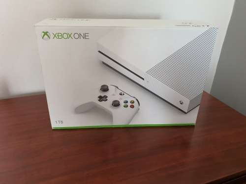 Microsoft Xbox One S 1TB Console with Original Box and Controller