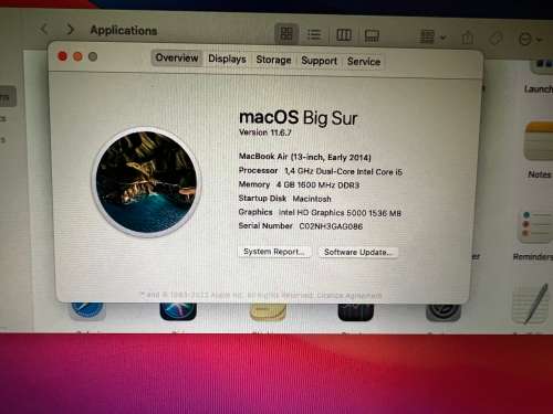*PRODUCTIVITY MONSTER* Apple Macbook Air | 13-Inch | Core i5 | 256GB SSD | 4GB RAM | Quick Delivery