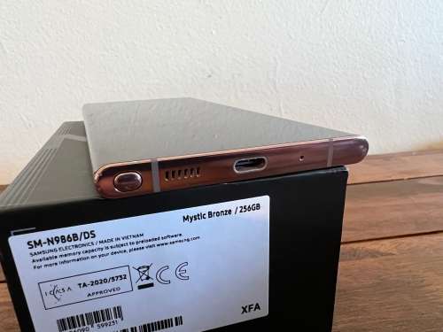 Samsung Galaxy Note 20 Ultra 5G | Dual-Sim | 256GB | Mystic Bronze | Quick Delivery
