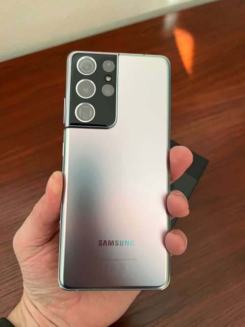 Samsung S21 Ultra 5G Dual-Sim | 256GB | Phantom Silver | Quick Delivery