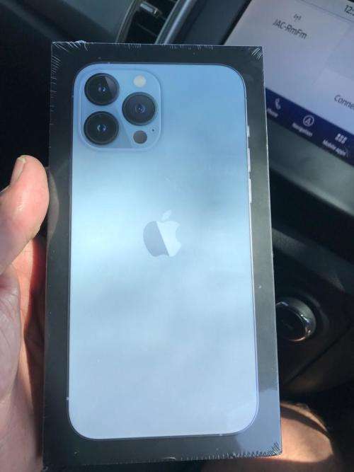Apple iPhone 13 Pro Max 5G | 128GB | Sierra Blue | Quick Delivery