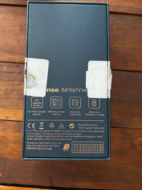 Hisense Infinity H60 5G | 128GB | Blue | Quick Delivery