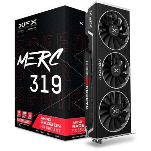 XFX Radeon RX 6800 XT Speedster MERC 319 16GB GDDR6 256-bit PCI-E 4.0 Graphics Card