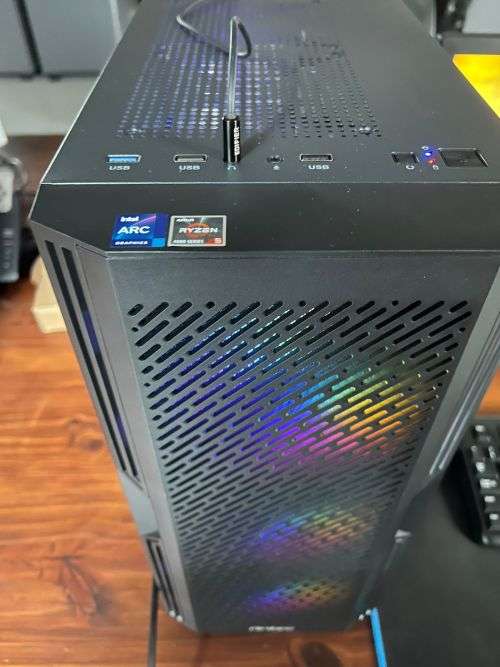 Ryzen Gaming PC | Ryzen 5 | ARC A750 | 16GB RAM | 512GB NVMe + 1TB SSD | R30 Delivery