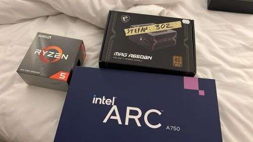 Ryzen Gaming PC | Ryzen 5 | ARC A750 | 16GB RAM | 512GB NVMe + 1TB SSD | R30 Delivery