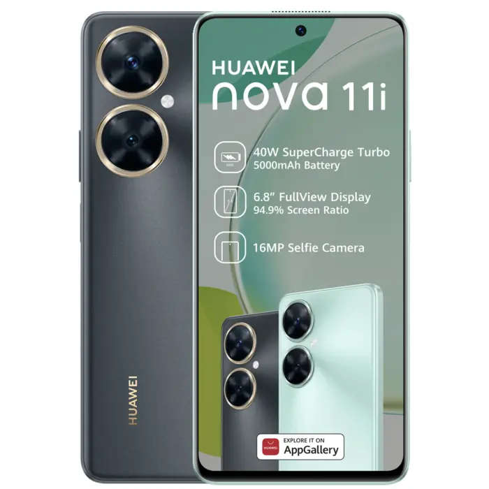 Huawei Nova 11i | Dual Sim | 128GB | Starry Black | R30 Delivery