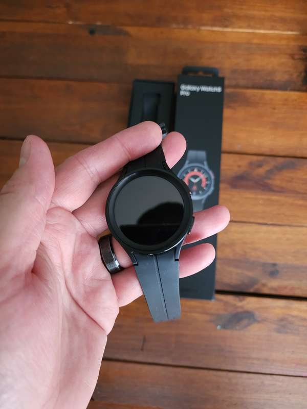 Samsung Galaxy Watch 5 Pro | 45mm | Bluetooth + GPS | Black Titanium | R30 Delivery