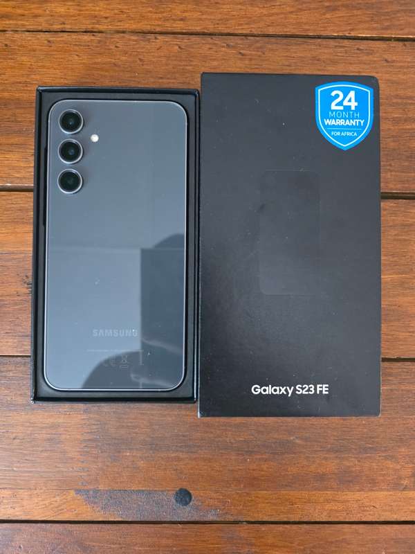 Samsung Galaxy S23FE 5G | 256GB + 8GB RAM | Dual Sim | Graphite | R30 Delivery