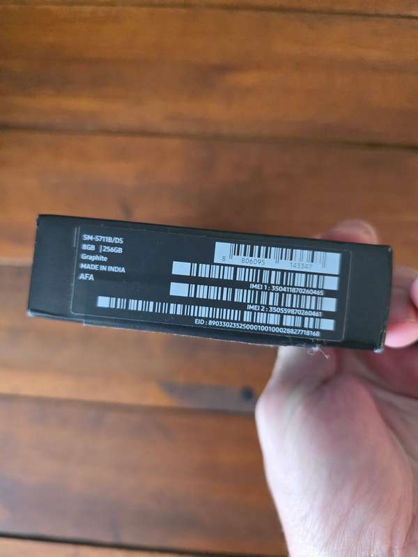 Samsung Galaxy S23FE 5G | 256GB + 8GB RAM | Dual Sim | Graphite | R30 Delivery