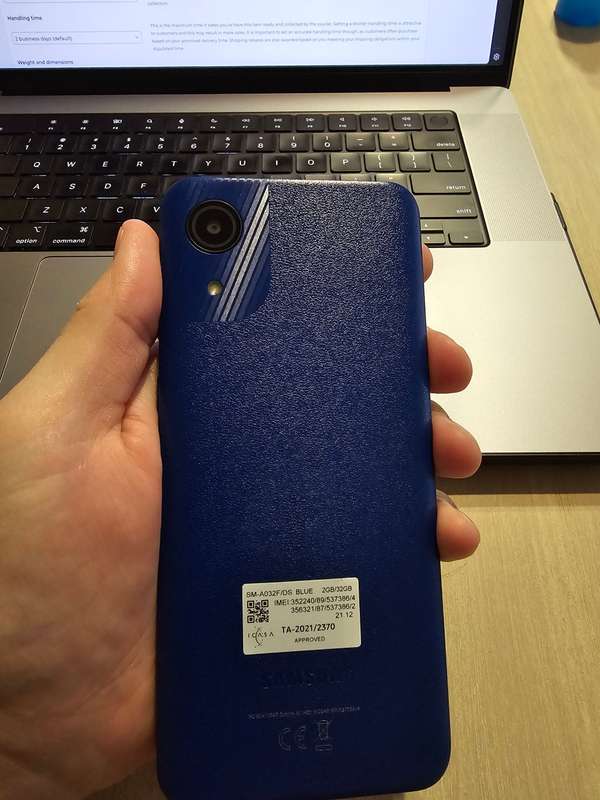 Samsung Galaxy A03 Core | 32GB | Blue | R30 Delivery
