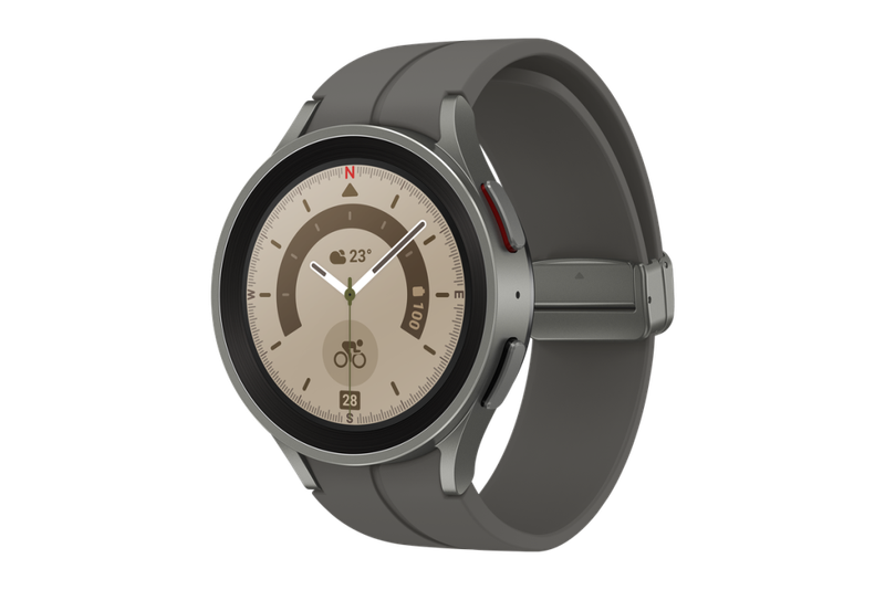 Samsung Galaxy Watch 5 Pro | 45mm | Bluetooth + LTE | Titanium Gray | R30 Delivery