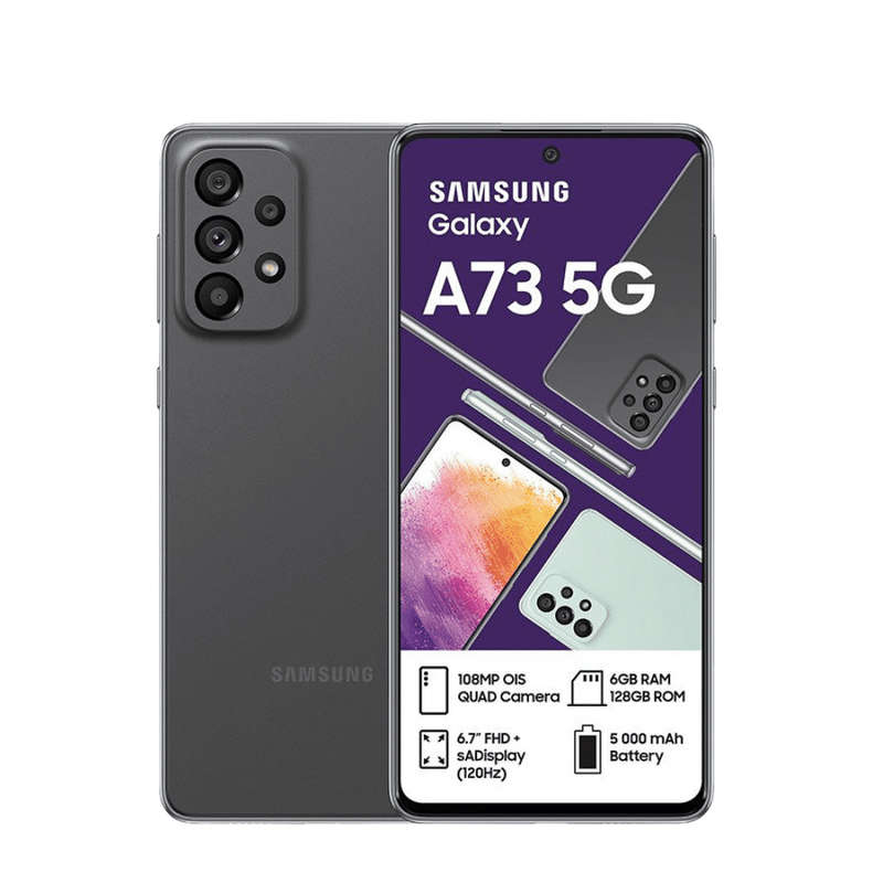 Samsung Galaxy A73 5G Dual-Sim 128GB Awesome Gray