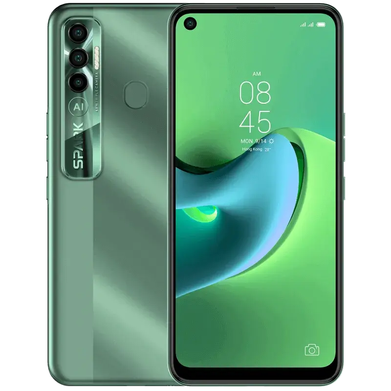 Tecno Spark 7 Pro Smartphone | 64GB | Dual-sim | Spruce Green | R30 DELIVERY