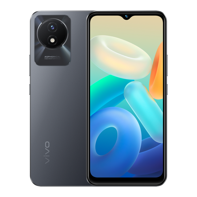 Vivo Y02 Smartphone | 32GB | Dual Sim | Cosmic Gray | R30 Delivery