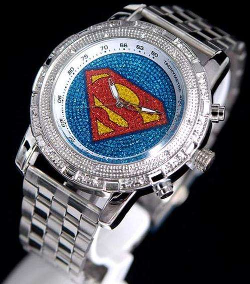*last in stock* Superman STAINLESS STEEL Watch