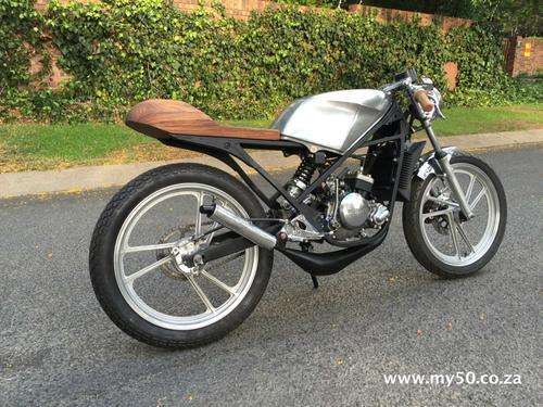 Vintage Custom Suzuki RG 50cc Cafe Racer