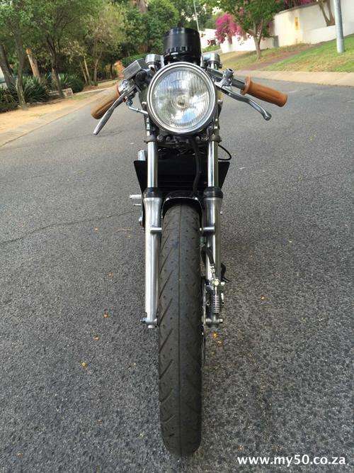 Vintage Custom Suzuki RG 50cc Cafe Racer